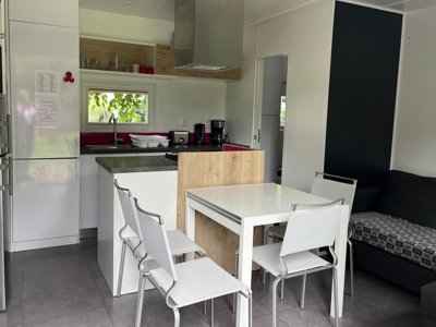 Cliquez pour découvrir toutes les photos de l'HÉBERGEMENT ! mobil-home - Le Lizot photo 2