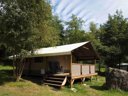 Cliquez pour découvrir toutes les photos de l'HÉBERGEMENT ! tente en toile et bois - camping La Fougeraie photo 4