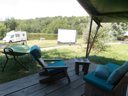 Cliquez pour découvrir toutes les photos de l'HÉBERGEMENT ! tente en toile et bois - camping La Fougeraie photo 2