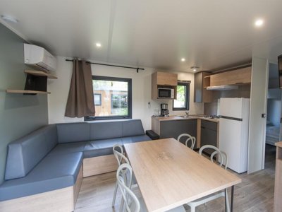 Cliquez pour découvrir toutes les photos de l'HÉBERGEMENT ! mobil-home - CAMPING DU PRE DES MOINES photo 2