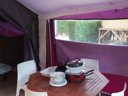 bungalow toilé - camping Flower La Rivière photo 5