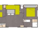 Cliquez pour découvrir toutes les photos de l'HÉBERGEMENT ! mobil-home - camping Flower La Rivière photo 2