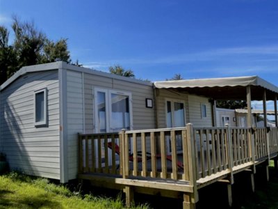 Cliquez pour découvrir toutes les photos de l'HÉBERGEMENT ! mobil-home - Menez Bichen - Paradis photo 7
