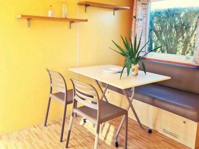 Cliquez pour découvrir toutes les photos de l'HÉBERGEMENT ! mobil-home - Menez Bichen - Paradis photo 2