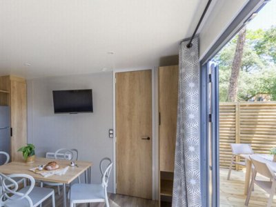 Cliquez pour découvrir toutes les photos de l'HÉBERGEMENT ! mobil-home - Le Logis photo 4