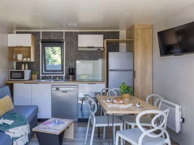 Cliquez pour découvrir toutes les photos de l'HÉBERGEMENT ! mobil-home - Le Logis photo 7