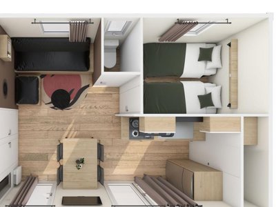 Cliquez pour découvrir toutes les photos de l'HÉBERGEMENT ! mobil-home - Paradis Des Pins - Royan photo 5