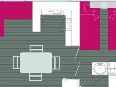 Cliquez pour découvrir toutes les photos de l'HÉBERGEMENT ! mobil-home - Paradis L'Ile De Kernodet photo 2