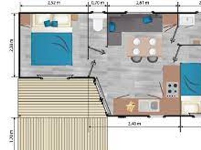 Cliquez pour découvrir toutes les photos de l'HÉBERGEMENT ! mobil-home - Paradis L'Ile De Kernodet photo 2
