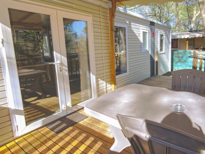Cliquez pour découvrir toutes les photos de l'HÉBERGEMENT ! mobil-home - Le Parc photo 2
