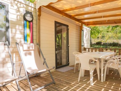 Cliquez pour découvrir toutes les photos de l'HÉBERGEMENT ! mobil-home - Le Parc photo 2