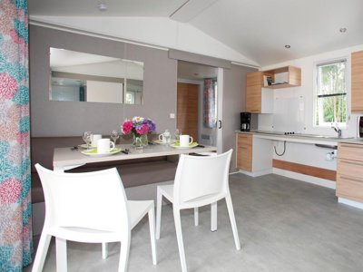 Cliquez pour découvrir toutes les photos de l'HÉBERGEMENT ! mobil-home - Flower Le Kerarno photo 3