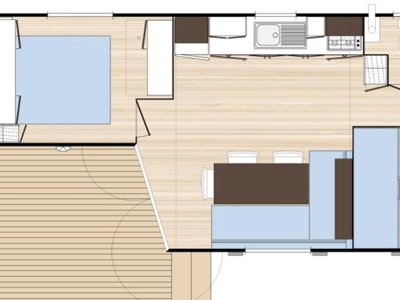 Cliquez pour découvrir toutes les photos de l'HÉBERGEMENT ! mobil-home - Des Arcades photo 7