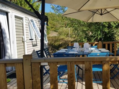 Cliquez pour découvrir toutes les photos de l'HÉBERGEMENT ! mobil-home - Des Arcades photo 2