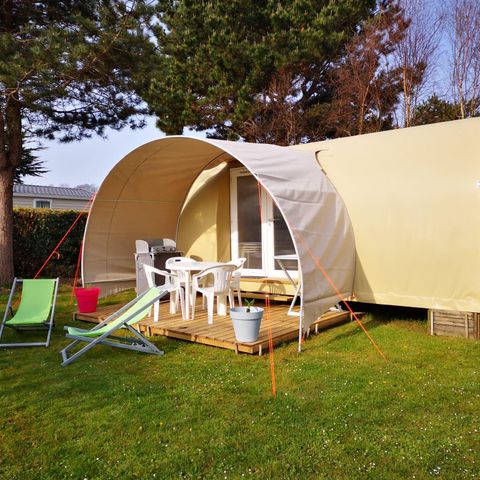 bungalow toilé - De Trologot photo 1
