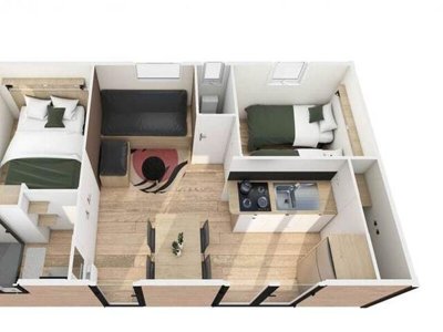 Cliquez pour découvrir toutes les photos de l'HÉBERGEMENT ! mobil-home - Paradis - Les Chanterelles photo 3