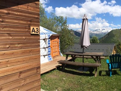 Cliquez pour découvrir toutes les photos de l'HÉBERGEMENT ! tente - Domaine Du Trappeur photo 2