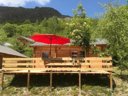 Cliquez pour découvrir toutes les photos de l'HÉBERGEMENT ! chalet - camping Domaine Du Trappeur photo 2