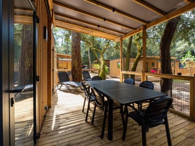 Cliquez pour découvrir toutes les photos de l'HÉBERGEMENT ! mobil-home - Flower Monplaisir | Oléron 4 étoiles photo 2