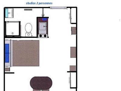 Cliquez pour découvrir toutes les photos de l'HÉBERGEMENT ! studio - Oléron Saint Tro'Park photo 9
