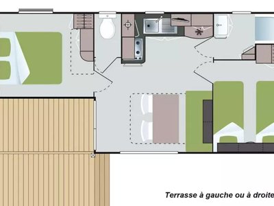 mobil-home - Les Etangs Mina photo 3
