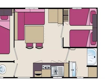 mobil-home - Les Etangs Mina photo 4