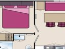 mobil-home - camping Les Etangs Mina photo 2