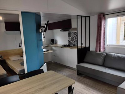 Cliquez pour découvrir toutes les photos de l'HÉBERGEMENT ! mobil-home - La Bolée D'Air photo 2