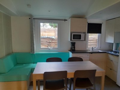Cliquez pour découvrir toutes les photos de l'HÉBERGEMENT ! mobil-home - La Bolée D'Air photo 3