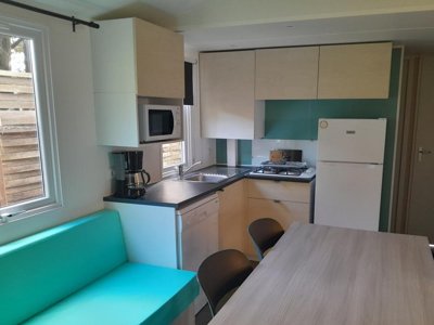 Cliquez pour découvrir toutes les photos de l'HÉBERGEMENT ! mobil-home - La Bolée D'Air photo 5