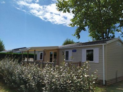 Cliquez pour découvrir toutes les photos de l'HÉBERGEMENT ! mobil-home - La Bolée D'Air photo 2