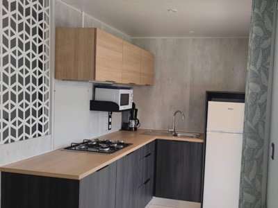 Cliquez pour découvrir toutes les photos de l'HÉBERGEMENT ! mobil-home - La Bolée D'Air photo 2