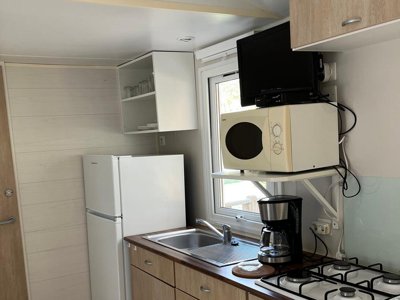 Cliquez pour découvrir toutes les photos de l'HÉBERGEMENT ! mobil-home - Flower La Vidaresse photo 3