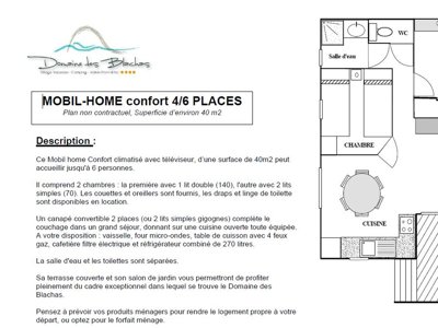 Cliquez pour découvrir toutes les photos de l'HÉBERGEMENT ! mobil-home - Domaine Des Blachas photo 8