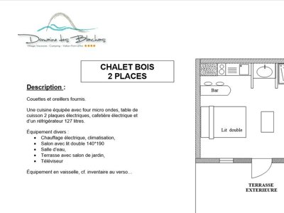 Cliquez pour découvrir toutes les photos de l'HÉBERGEMENT ! chalet - Domaine Des Blachas photo 4