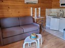 Cliquez pour découvrir toutes les photos de l'HÉBERGEMENT ! chalet - camping Domaine Des Blachas photo 6