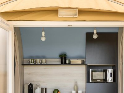 Cliquez pour découvrir toutes les photos de l'HÉBERGEMENT ! bungalow toilé - Au Pré De L'Etang photo 6