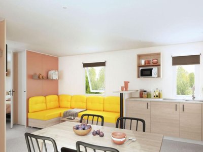 Cliquez pour découvrir toutes les photos de l'HÉBERGEMENT ! mobil-home - Paradis D'Utah Beach photo 7
