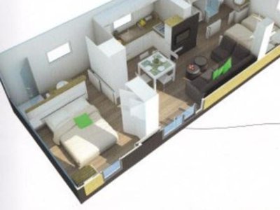 Cliquez pour découvrir toutes les photos de l'HÉBERGEMENT ! mobil-home - Le Deffay photo 8
