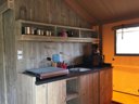 Cliquez pour découvrir toutes les photos de l'HÉBERGEMENT ! lodge - camping Glamping Sainte Suzanne photo 4