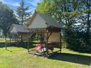 Cliquez pour découvrir toutes les photos de l'HÉBERGEMENT ! tente - camping Glamping Sainte Suzanne photo 3