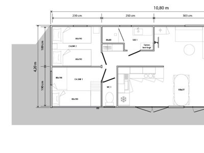 Cliquez pour découvrir toutes les photos de l'HÉBERGEMENT ! mobil-home - SUNELIA Le Clos Du Rhône photo 2