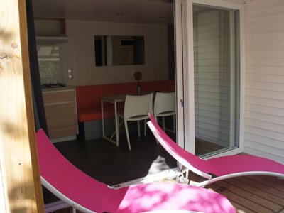 Cliquez pour découvrir toutes les photos de l'HÉBERGEMENT ! mobil-home - Flower Le Riviera photo 3