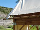 Cliquez pour découvrir toutes les photos de l'HÉBERGEMENT ! tente en toile et bois - camping Flower Le Riviera photo 3