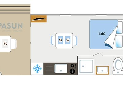 Cliquez pour découvrir toutes les photos de l'HÉBERGEMENT ! mobil-home - CAMPASUN Le Mas De Pierredon photo 6