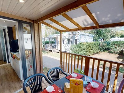 Cliquez pour découvrir toutes les photos de l'HÉBERGEMENT ! mobil-home - Parc Mogador photo 2
