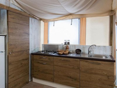 Cliquez pour découvrir toutes les photos de l'HÉBERGEMENT ! tente en toile et bois - Mar Y Sierra photo 4