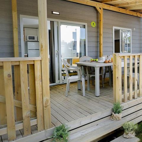 Cliquez pour découvrir toutes les photos de l'HÉBERGEMENT ! mobil-home - Hu Park Albatros Village photo 2