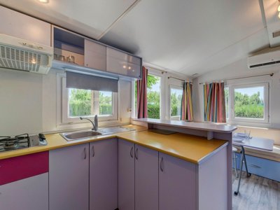 Cliquez pour découvrir toutes les photos de l'HÉBERGEMENT ! mobil-home - Hu Park Albatros Village photo 14