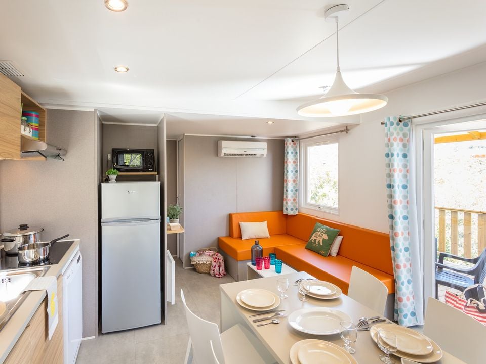 Cliquez pour découvrir toutes les photos de l'HÉBERGEMENT ! mobil-home - Hu Park Albatros Village photo 5